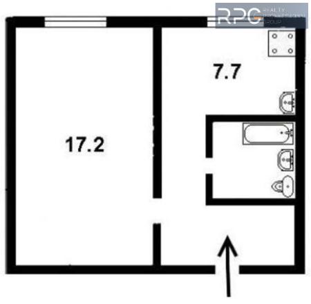 Продам 1-кімнатну квартиру