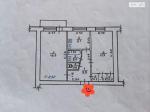 Продам 2-комнатную квартиру, 44 м², советский ремонт