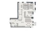 Продам 3-кімнатну квартиру, ЖК TRIIINITY, 123 м², без ремонту