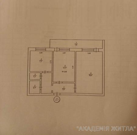 Продам 2-комнатную квартиру