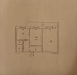 Продам 2-кімнатну квартиру, 52 м², без ремонту
