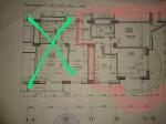 Продам 2-комнатную квартиру, 94 м², без внутренних работ