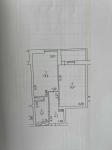Продам 1-комнатную квартиру, ЖК&nbsp;"City&nbsp;Hub", 46 м², без внутренних работ