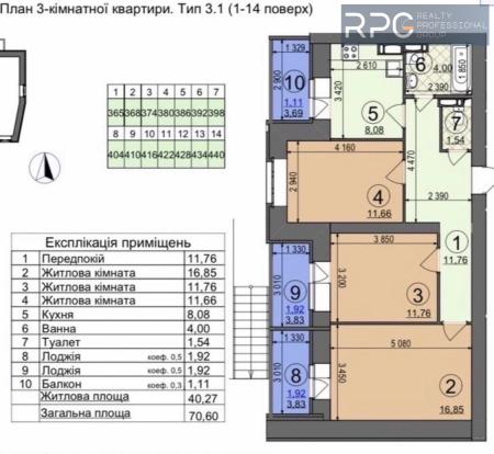 Продам 3-кімнатну квартиру в новобудові, ЖК Чарівне Місто