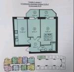 Продам 2-кімнатну квартиру, ЖК Family-2, 51.28 м², без оздоблювальних робіт