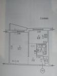Продам 1-комнатную квартиру, 32.50 м², советский ремонт