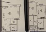 Продам 3-комнатную квартиру в новостройке, 97 м², без внутренних работ