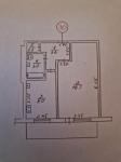 Продам 1-комнатную квартиру, 37 м², советский ремонт