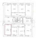 Продам гостинку, 25.70 м², без ремонта