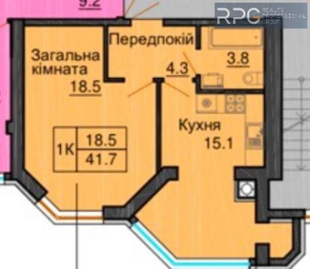Продам 1-кімнатну квартиру в новобудові, ЖК Софія Клубний