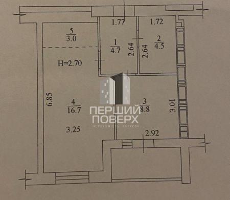 Продам 1-кімнатну квартиру в новобудові