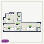 Продам 2-кімнатну квартиру, ЖК Оптимісто, 56.30 м², без внутрішніх робіт