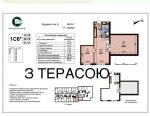Продам 1-кімнатну квартиру, ЖК&nbsp;Варшавський&nbsp;3, 51.41 м², без оздоблювальних робіт