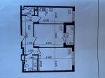 Продам 2-комнатную квартиру, ЖК&nbsp;«Пролисок», 64.36 м², без внутренних работ