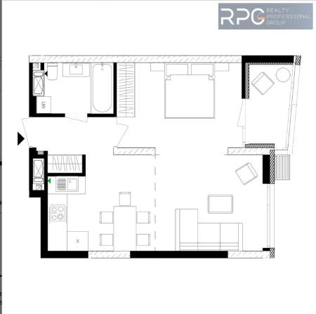 Продам 1-кімнатну квартиру, ЖК Русанівська Гавань
