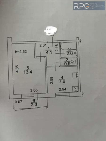 Продам 1-кімнатну квартиру