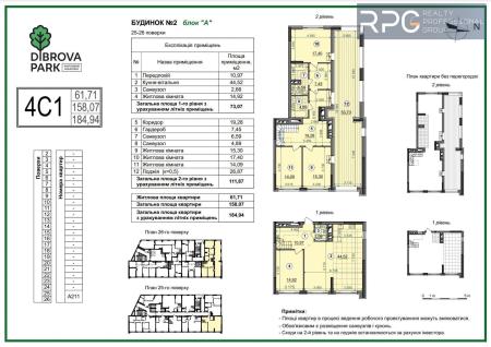 Продам 4-кімнатну квартиру в новобудові, ЖК Dibrova Park