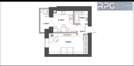 Продам 1-кімнатну квартиру, ЖК Park Residence