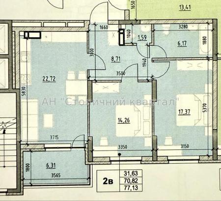 Продам 2-кімнатну квартиру, ЖК&nbsp;«OK'LAND»