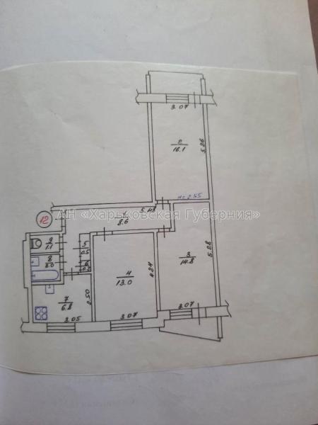 Продам 3-комнатную квартиру