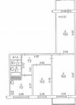 Продам 3-кімнатну квартиру, 64.50 м², радянський ремонт
