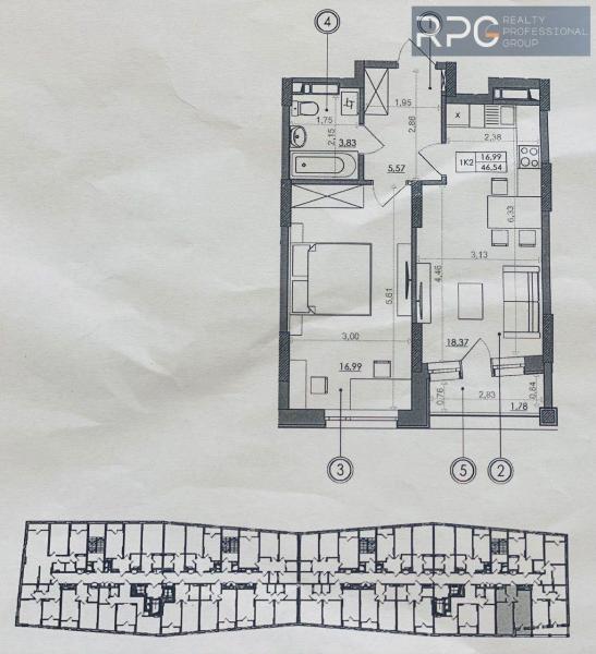 Продам 1-кімнатну квартиру, ЖК Svitlo Park