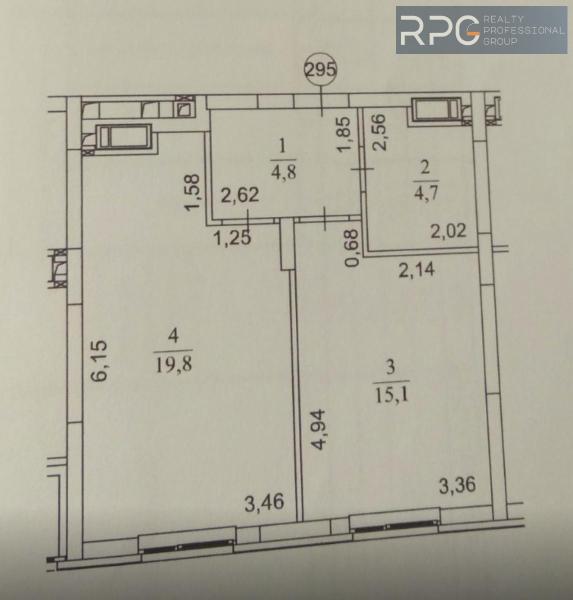Продам 1-кімнатну квартиру, ЖК Паркові Озера 2
