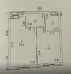 Продам 1-кімнатну квартиру, ЖК Паркові Озера 2, 45 м², без ремонту