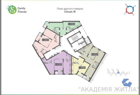 Продам 1-комнатную квартиру в новостройке, ЖК&nbsp;Family&nbsp;&&nbsp;Friends