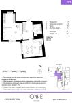 Продам 1-кімнатну квартиру, ЖК One House, 50.60 м², без ремонту