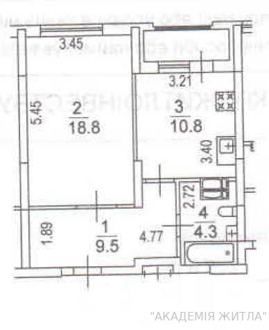 Продам 1-комнатную квартиру, ЖК&nbsp;Ул.&nbsp;Краковская,&nbsp;27