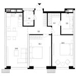 Продам 2-кімнатну квартиру, ЖК Русанівська Гавань, 80 м², без ремонту