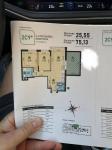 Продам 2-кімнатну квартиру, 75 м², без внутрішніх робіт