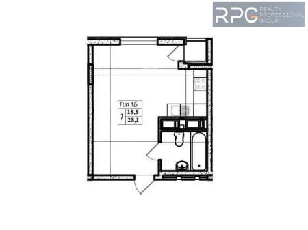 Продам 1-кімнатну квартиру в новобудові, ЖК ParkLand