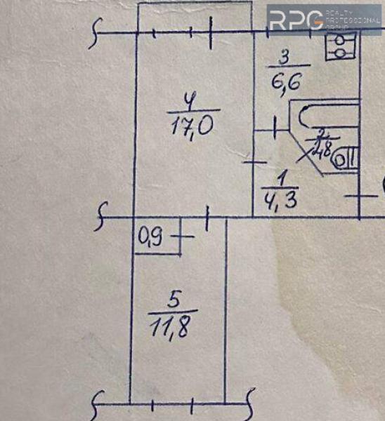 Продам 2-кімнатну квартиру