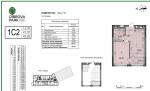 Продам 1-кімнатну квартиру, ЖК Dibrova Park, 46 м², без оздоблювальних робіт