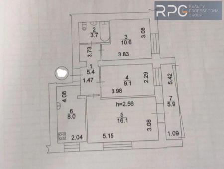 Продам 3-кімнатну квартиру
