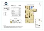 Продам 2-кімнатну квартиру в новобудові, ЖК Варшавський 2, 66.13 м², без ремонту