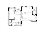 Продам 1-кімнатну квартиру, ЖК Kub29, 92.90 м², без ремонту