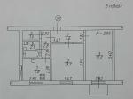 Продам 2-комнатную квартиру, 48.30 м², без ремонта