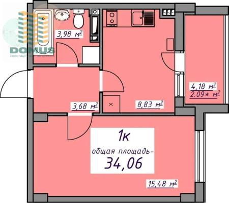 Продам 1-кімнатну квартиру, ЖМ «Сьоме небо»