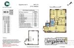 Продам 3-кімнатну квартиру, ЖК&nbsp;Варшавський&nbsp;3, 76.92 м², без ремонту