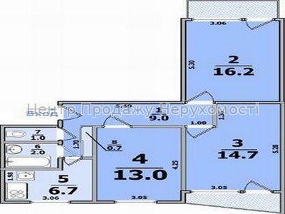 Фото Продаж 3-к Квартири3