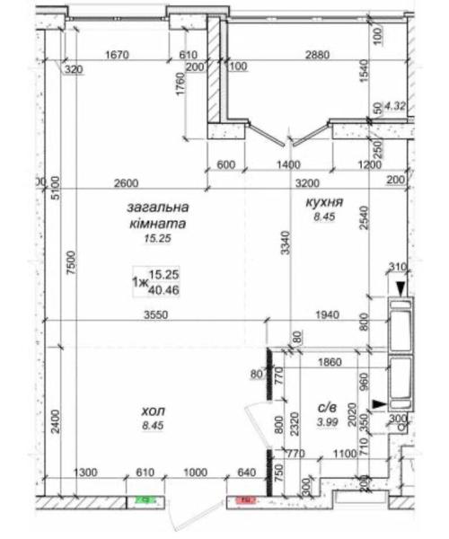 Продам 1-комнатную квартиру, ЖК Одесский бульвар