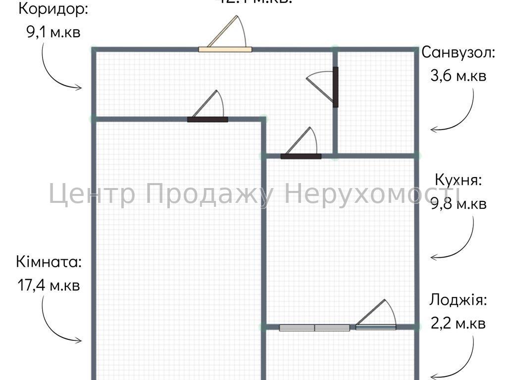 Фото Затишна однокімнатна квартира17