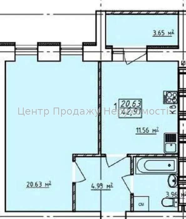 Фото Продаж 1к квартири ЖК Лєвада211