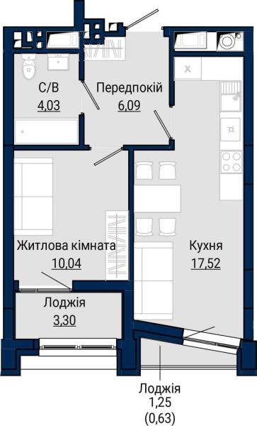 Продам квартиру-студию