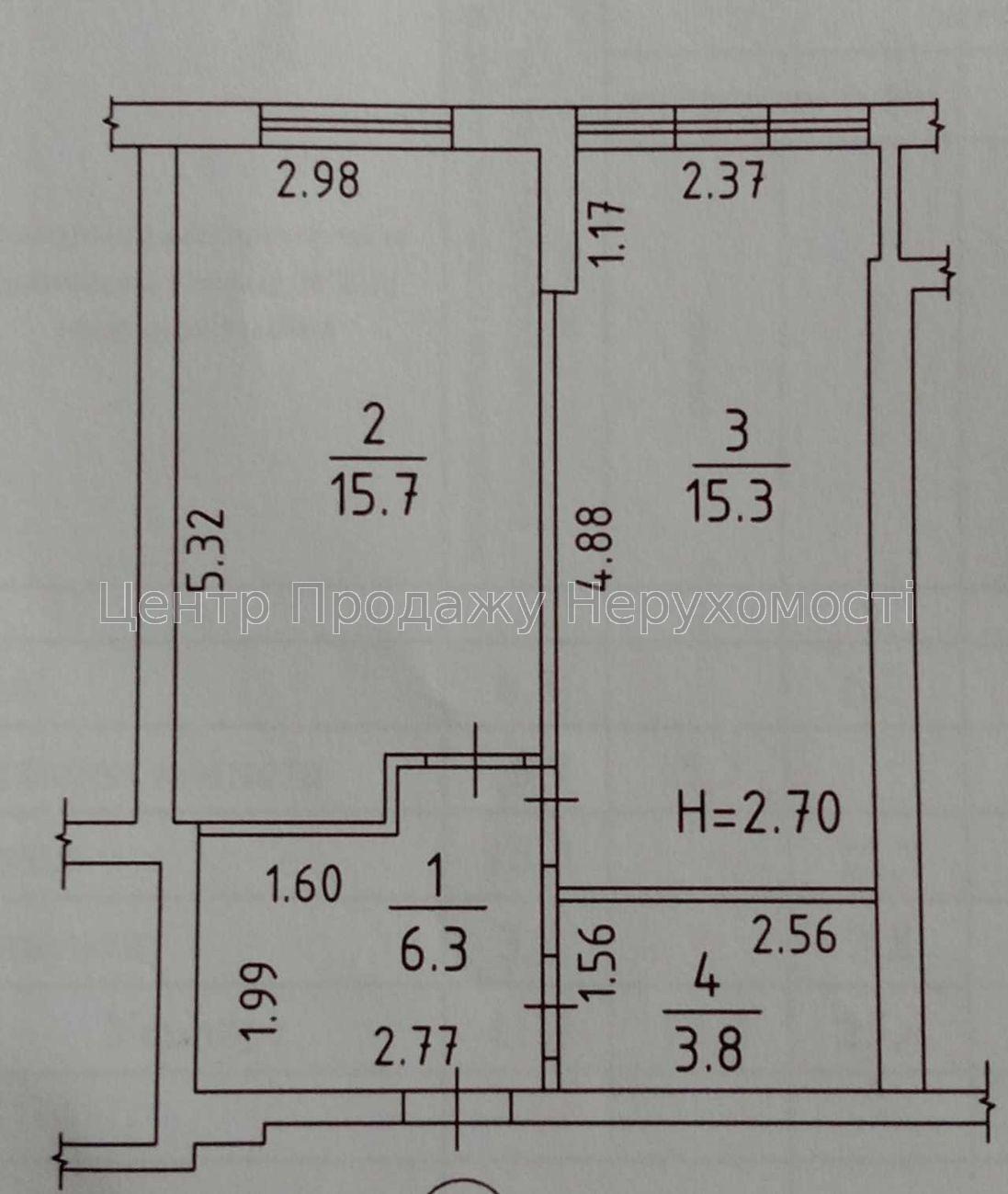 Фото Продаж 1-м кімнатної квартири13