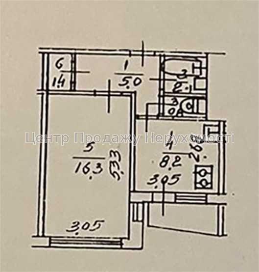 Фото Продається однокімнатна квартира6
