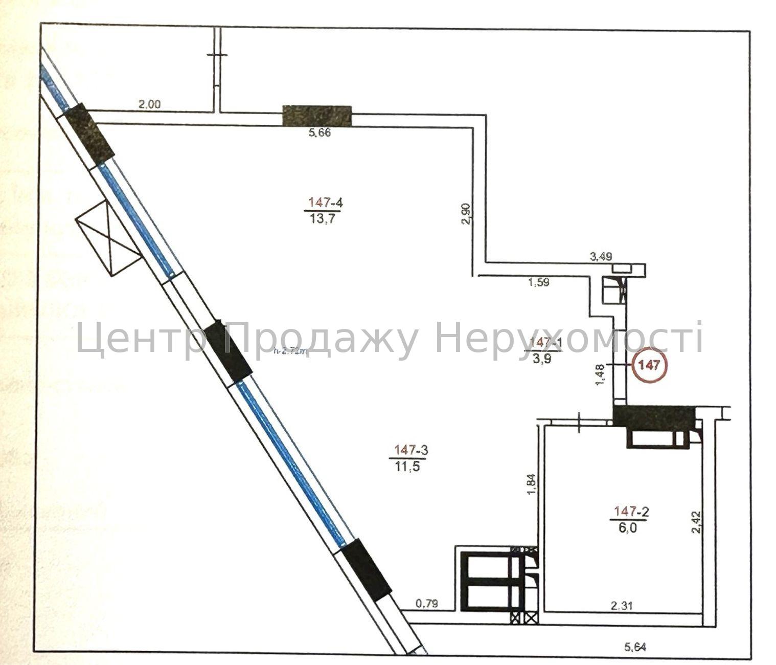 Фото Продається 1-кімнатна квартира в ЖК Terracotta, 35 м², 14/25 поверх, К19